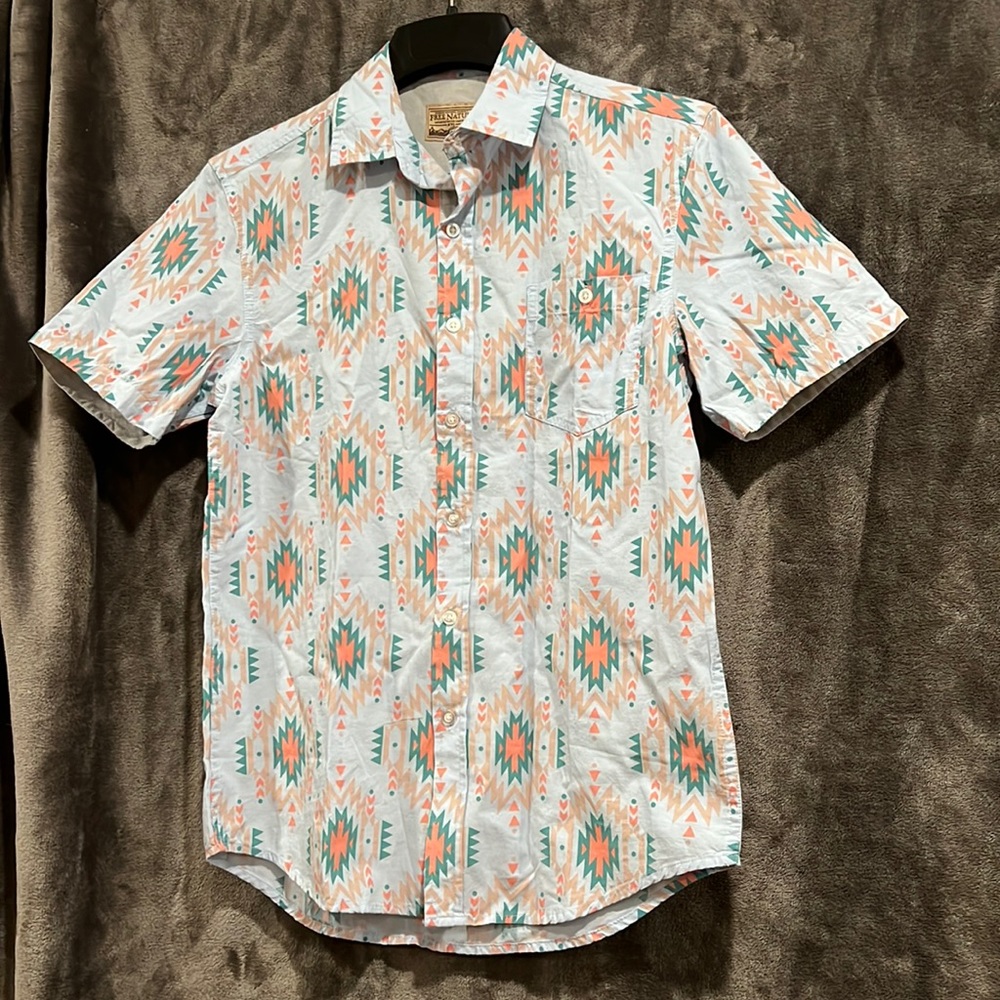 Men’s short sleeve vintage retro